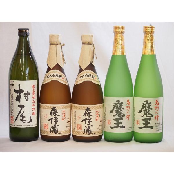鹿児島県産プレミアムな芋焼酎飲み比べ5本セット(森伊蔵720ml×2 鹿児島県産プレミアムな芋焼酎飲み比べ5本セット(森伊蔵720ml×2