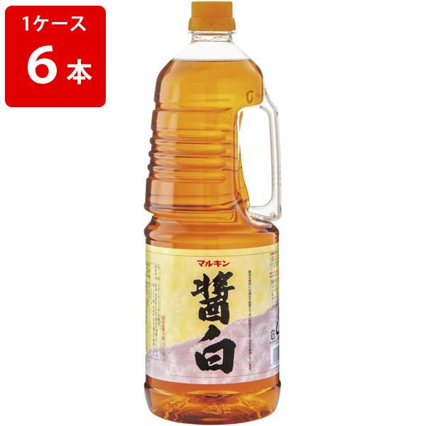 マルキン醤油　白醤油　醤白　ペット　1.8L （1ケース/6本入り）