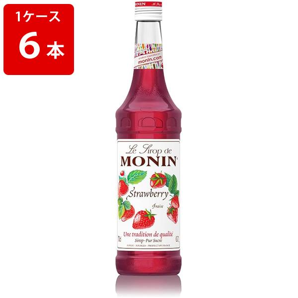 モナン ストロベリー シロップ 700ml （1ケース/6本入り） : お酒の