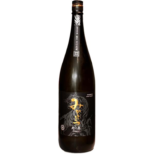 帝松 虎ノ巻 黒 芳醇大辛口 純米大吟醸 無濾過原酒 1800ml : 銘酒