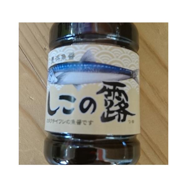 しこの露 知多半島の豊浜魚醤 250ml Sikonotuyu 酒のくりもと 通販 Yahoo ショッピング