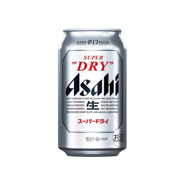アサヒ スーパードライ 350ml×24本(1ケース) : beer001 : 酒忍者 