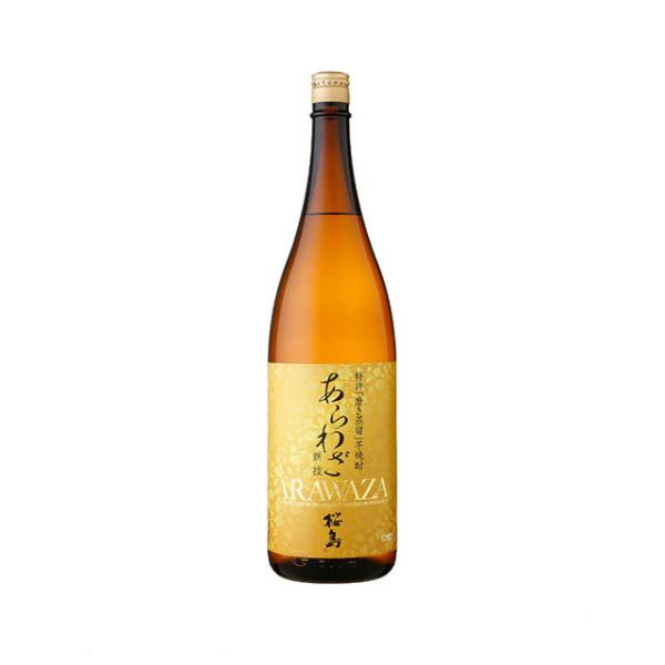 あらわざ桜島　芋焼酎　25度　1800ml