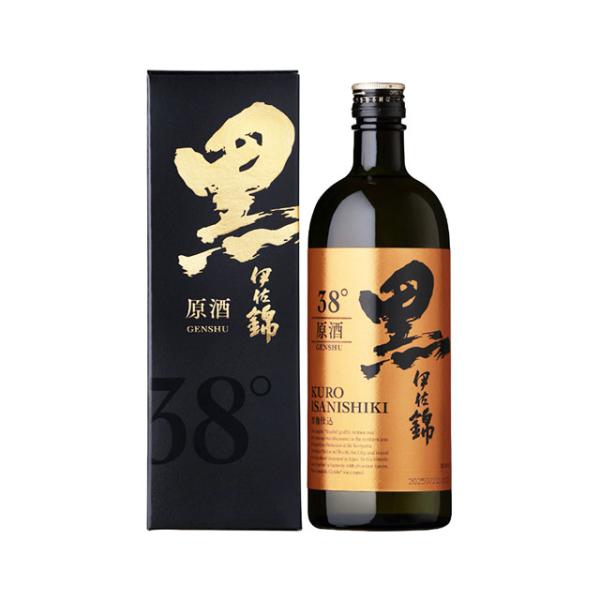 黒伊佐錦　原酒　芋焼酎　38度　720ml (箱入)
