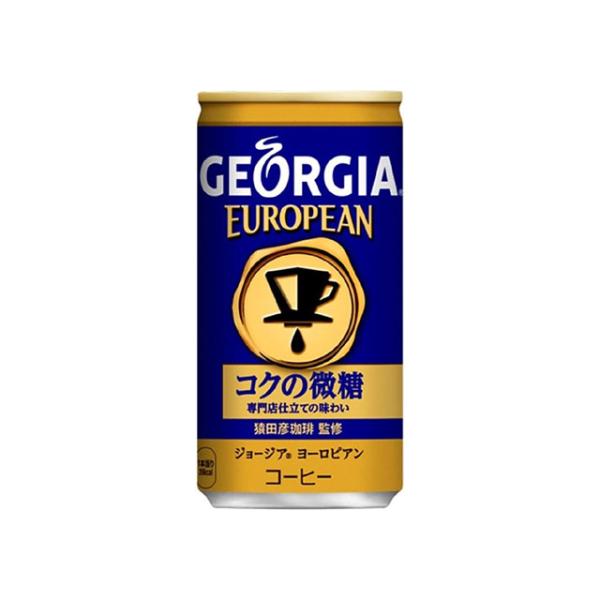 日本コカコーラ ジョージア ヨーロピアン コクの微糖 185g 30本 缶 缶コーヒー コーヒー飲料 価格比較 価格 Com