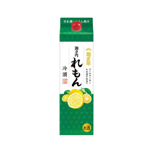 菊正宗　れもん冷酒　10度　1800mlパック