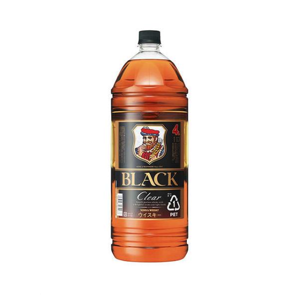 送料無料 アサヒ ブラックニッカ クリアブレンド 37度 4000ml(4L
