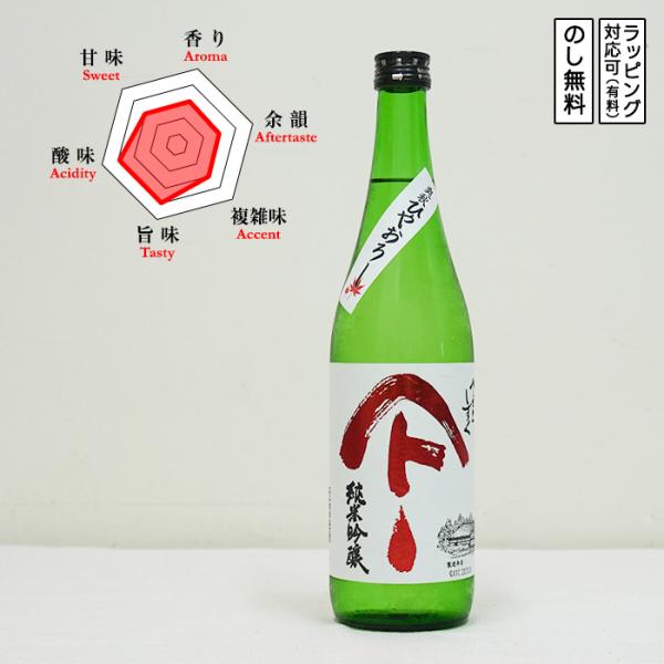 【季節限定】やまとしずく 純米吟醸 ひやおろし 720　 Yamatoshizuku　 (秋田県／秋田清酒)
