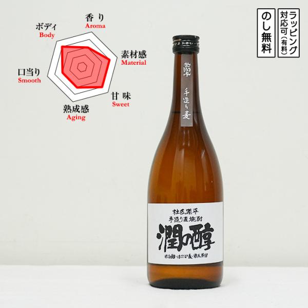 杜氏潤平 麦焼酎 潤の醇 720　 Touji Junpei とうじじゅんぺい じゅんのじゅん　 JCSH202606 (宮崎県／小玉醸造)