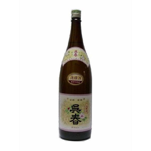 呉春株式会社 呉春 普通酒 1800ml Hs2 西宮戎の酒処 通販 Yahoo ショッピング