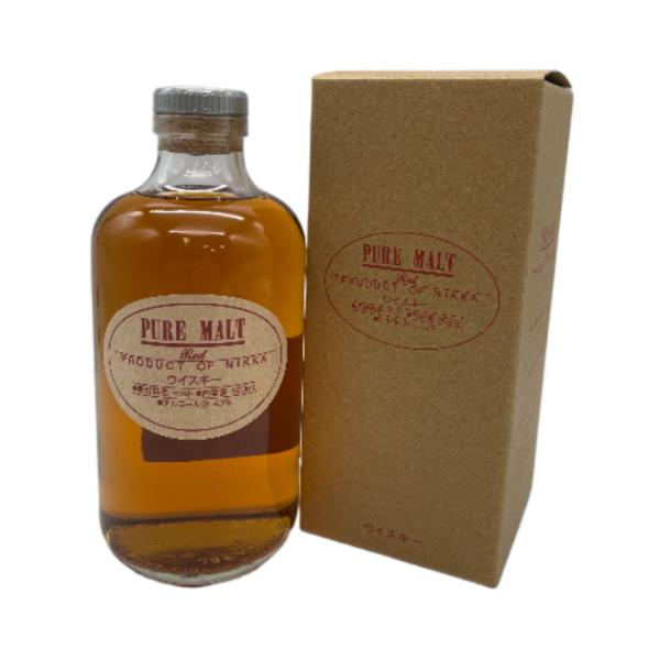 ニッカウヰスキー ニッカ ピュアモルト レッド 500ml 箱付 ニッカウヰスキー ニッカ ピュアモルト レッド 500ml 箱付