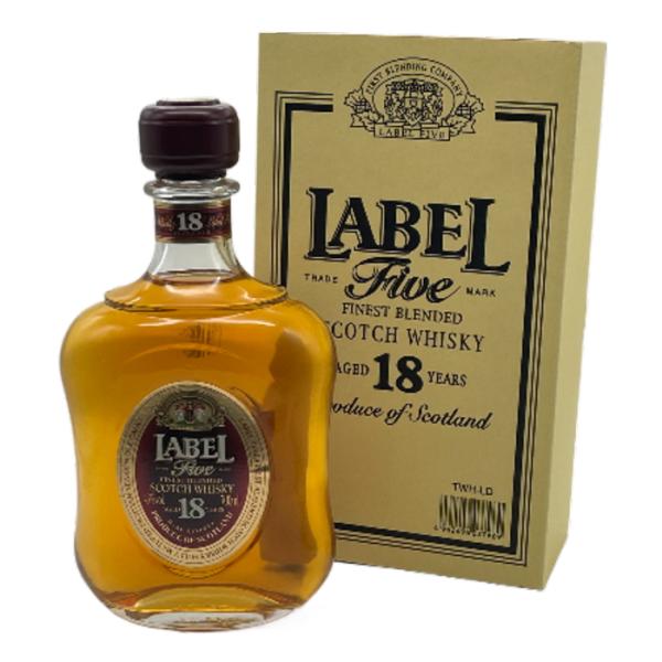 入手困難 古酒 ラベル5 18年 40度 700ml 箱付 : うまいるヤフー店