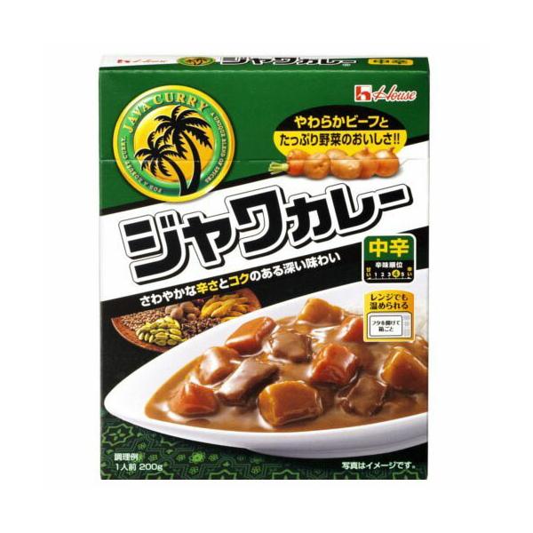 レトルト ジャワカレー 中辛 2枚目