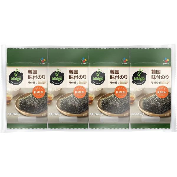 CJ FOODS CJ FOODS JAPAN CJ bibigo 韓国味付のり8切8枚 8袋 ×12