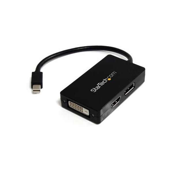 StarTech MDP2DPDVHD Mini DisplayPort - DisplayPort/DVI/HDMIϊA_v^ [J[