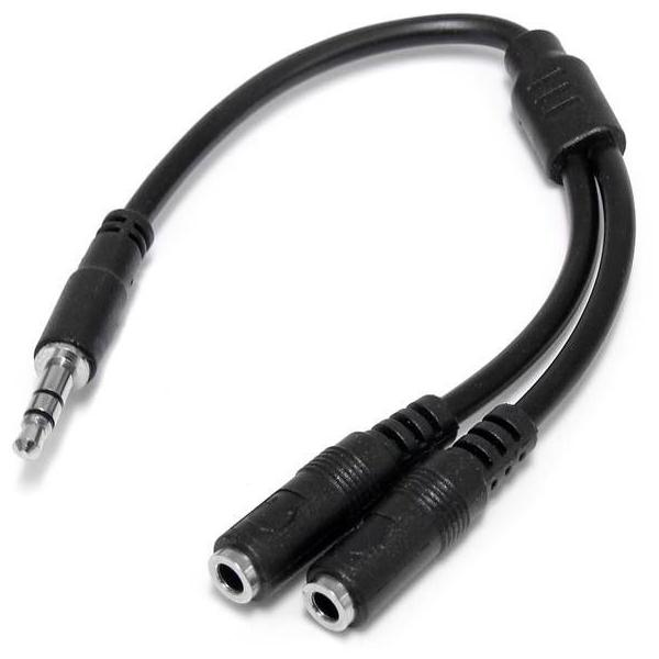 StarTech MUY1MFFS XI[fBIzP[u 3.5mm/IX - 2x 3.5mm/X [J[