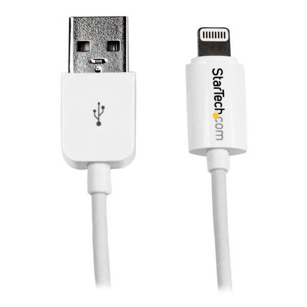 StarTech USBLT2MW zCg iPhone/iPod/iPadΉLightning - USBP[u(2m) [J[