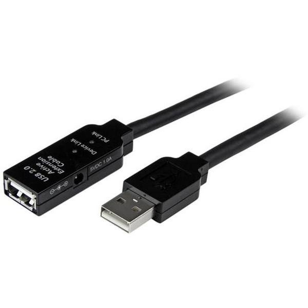 StarTech USB2AAEXT5M ubN USB 2.0 ANeBuP[u 5m Type-A(IX/X)