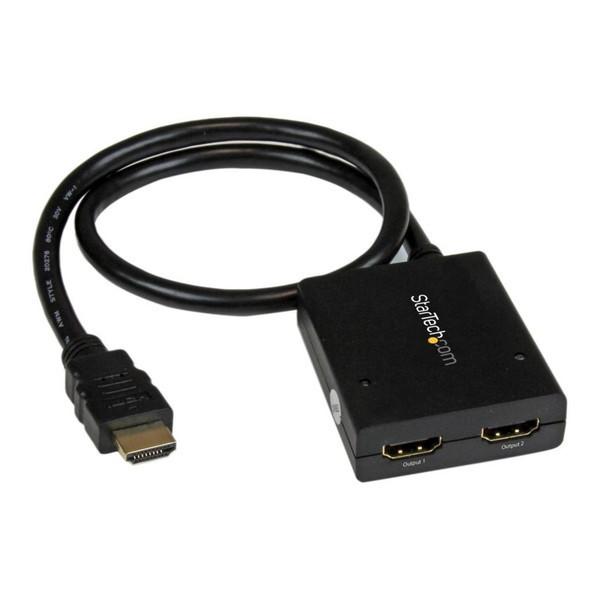 StarTech ST122HD4KU 2o͑Ή HDMIXvb^[ziUSBoXp[EACA_v^Ήj