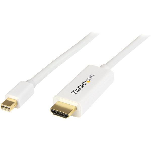 StarTech MDP2HDMM1MW ~j DisplayPort - HDMIϊA_v^P[u 1m [J[