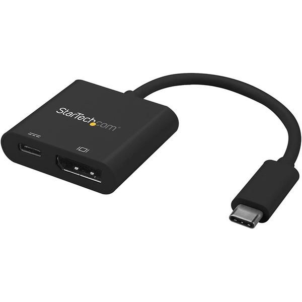 StarTech CDP2DPUCP ubN USB-C - DisplayPortϊA_v^ USB Power DeliveryΉ 4K/60Hz USB Type-C(IX) - DP(X)
