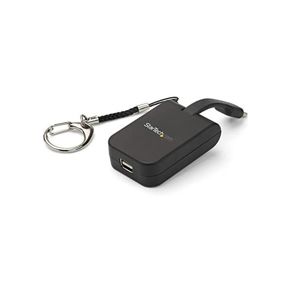 StarTech CDP2MDPFC USB Type-C-Mini DisplayPort ϊA_v^ L[z_[^Cv 4K 60HzΉ