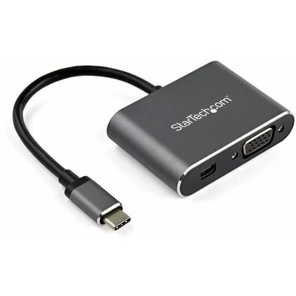 StarTech CDP2MDPVGA Xy[XO[ USB Type-C }`ϊA_v^ Mini DisplayPort(4K/60Hz)܂VGAo A~➑ HDRΉ