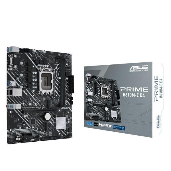 ASUS PRIME H610M-E D4 Micro-ATX}U[{[h