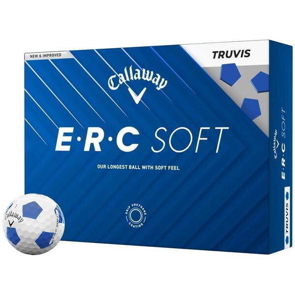 Callaway E.R.C. Soft ゴルフボール 24個入り Callaway 日本正規品 キャロウェイ ERC SOFT TRUVIS ゴルフ