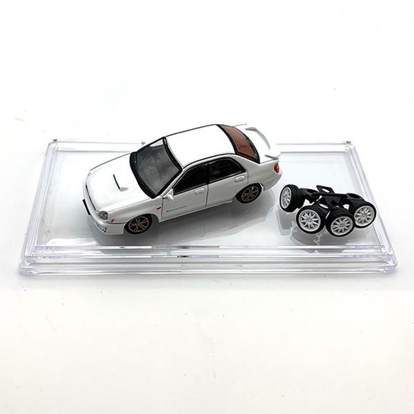 �r�[�G���N���G�C�V�����Y �X�o�� 2001 �C���v���b�T WRX �z���C�g RHD 1/64 �L�b�Y ���ǂ� �a�����v���[���g �ߋ� �M�t�g