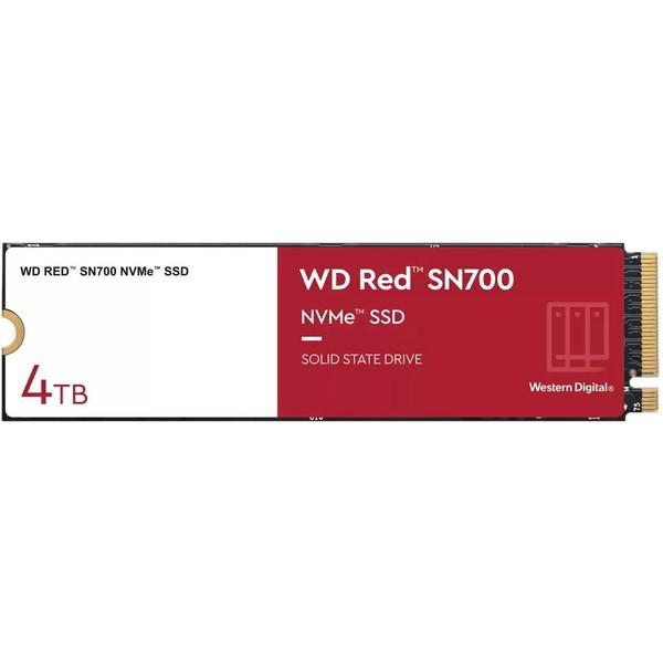 WESTERN DIGITAL WDS400T1R0C WD Red SN700 M.2(Type2280) SSD PCI-Express Gen3 NVMe 4TB