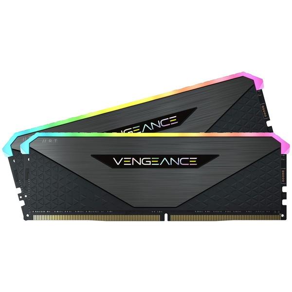Corsair CMN16GX4M2Z3200C16 ubN VENGEANCE RGB RT Lbg 16GB(8GB×2) DDR4 DRAM 3200MHz C16