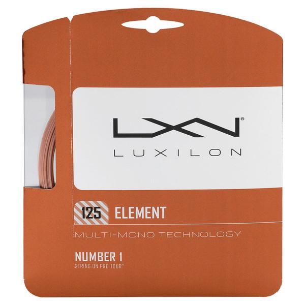 LUXILON ルキシロン 硬式テニス用 ガット ELEMENT 125 SET BRONZE 1.25 