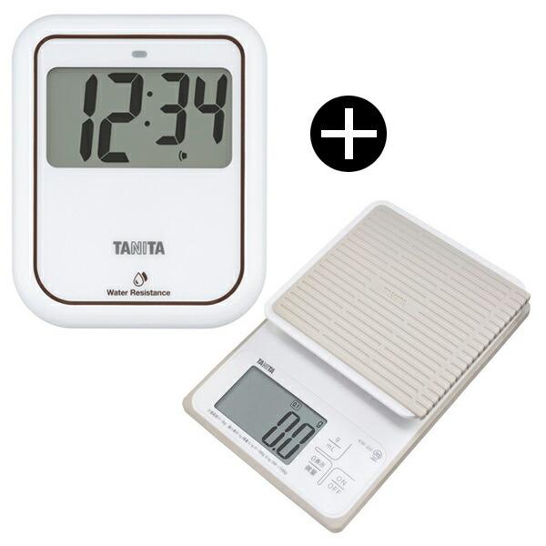 TANITA ^j^ NbLOXP[ &amp; ڐG^C}[ Zbg KW-320 + TD-422-WH Zbgi ͂ ^C}[ hdl qI