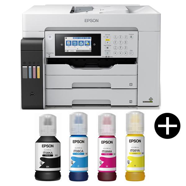 EPSON PX-M6711FT ホワイト系 A3ノビインクジェット複合機 エコタンク 