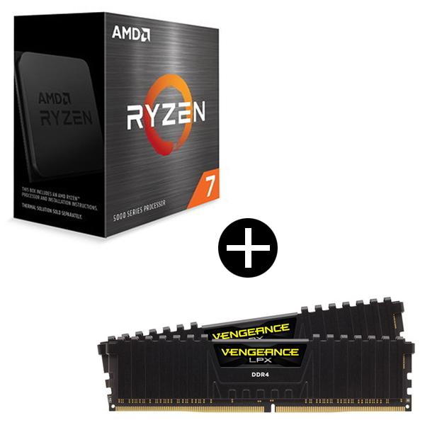 国内正規品 AMD Ryzen 7 5700X W/O Cooler CPU + Corsair