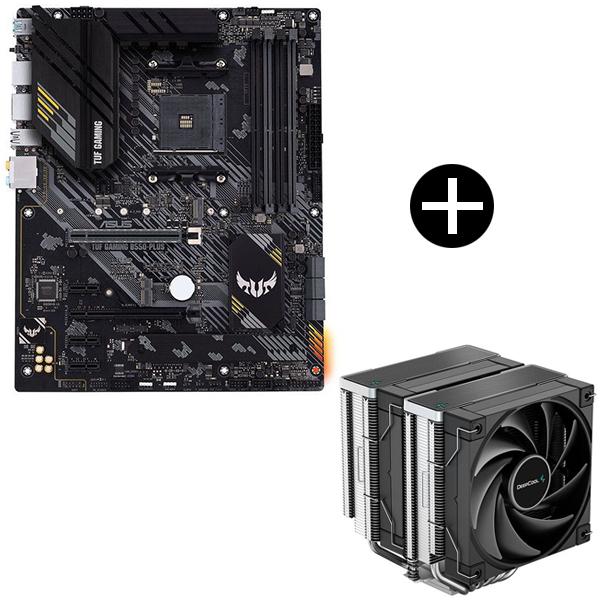 ASUS TUF GAMING B550-PLUS マザーボード + DEEPCOOL R-AK620-BKNNMT-G