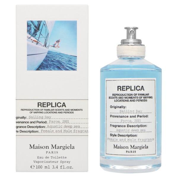 他サイト： Maison Margiela メゾンマルジェラ 香水 ユニセックス メンズ レディース レプリカ セーリングデイ オードトワレ 100mL MAM-REPLICASAILINGD-100 プレゼントの商品画像