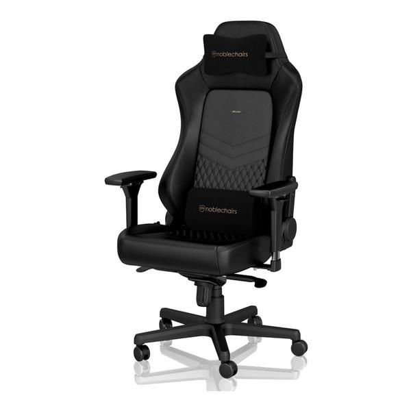 Q[~O`FA ItBX`FA HERO Real Leather {v ubN  noblechairs NBL-HRO-RL-BLA-SGL