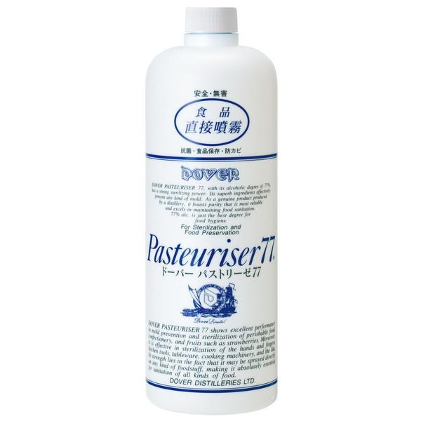パストリーゼ 77 1L 1000ml 詰め替え 詰替 スプレーヘッドなし ドーバー アルコール除菌 除菌スプレー ウイルス 除菌 掃除 防カビ ペット 安心 防臭 食品 抗菌