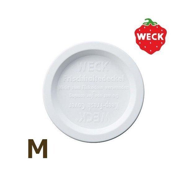 WECK プラスチックカバー M ホワイト ウェック WE-006))