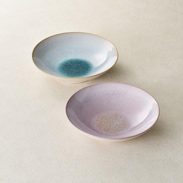 萩焼 ガラス釉ペア皿 G5-40 : 総合通販PREMOA Yahoo!店 - 通販 - Yahoo