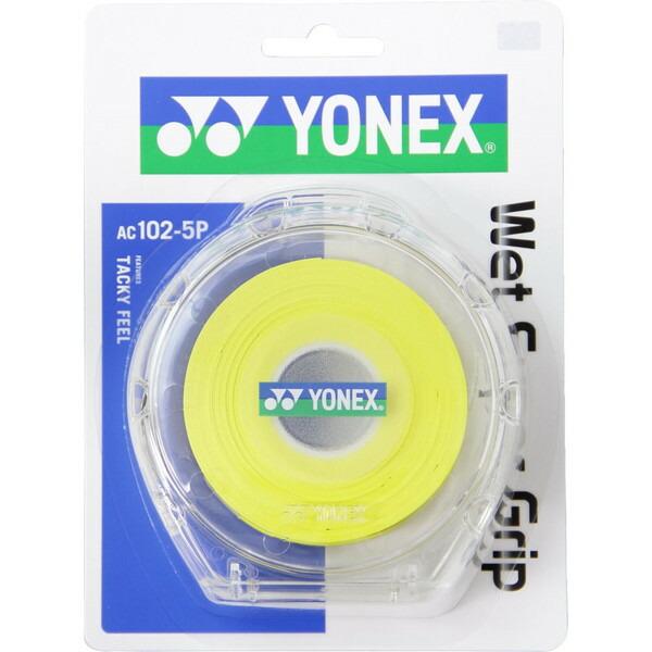 YONEX（ヨネックス） ウェットスーパーグリップ ケース付 5本入