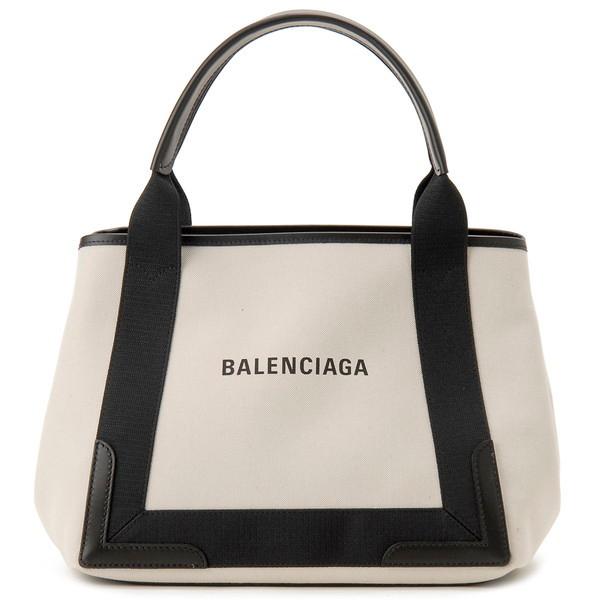 正規品BALENCIAGA バレンシアガトートバッグ アイボリー/ブラック