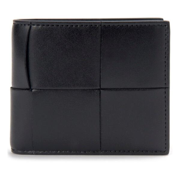 BOTTEGA VENETA ボッテガヴェネタ 二つ折り財布 ブラック 649605 V47V1 