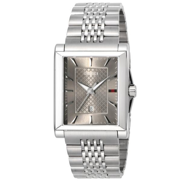 GUCCI グッチ メンズ腕時計 Rectangle YA138402 並行輸入品 : 総合通販 