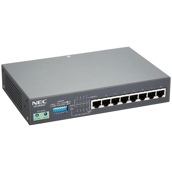 NEC NEC B02014-00621 QX-S608GT 1Gx8p レイヤ2ノンインテリジェント