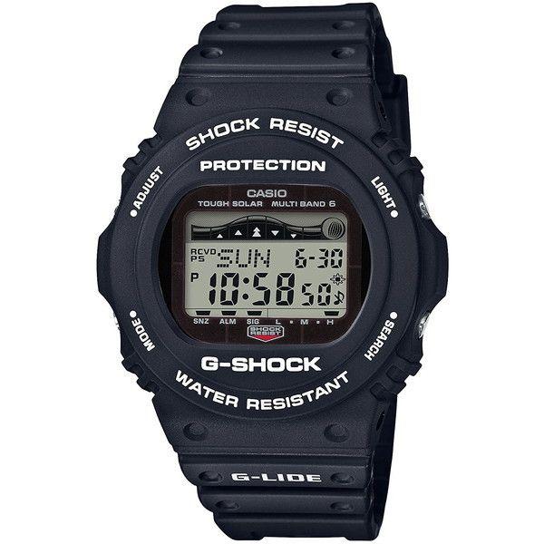 【美品】G-SHOCK G-LIDE GWX-5700CS-1JL ソーラー電波 CASIO GWX-5700CS-1JF G-SHOCK G-LIDE ソーラー腕時計(メンズウォッチ