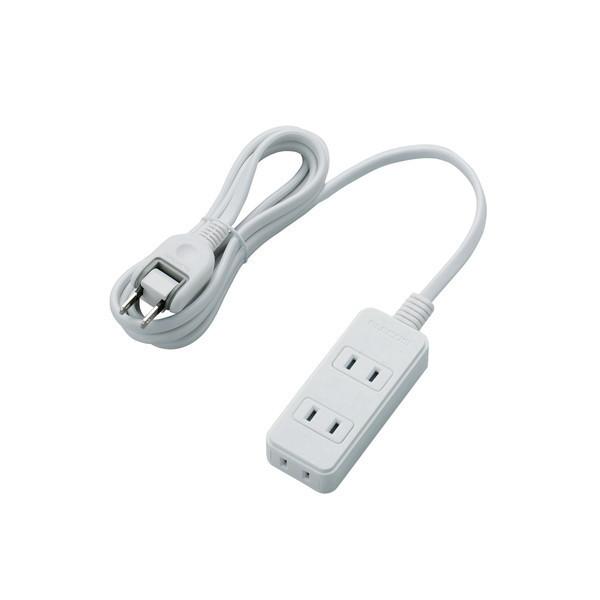 �}���`�^�b�v ELECOM �G���R�� T-S02N-2320WH �d���^�b�v 3�� 2m �ق���h�~ L���v���O �z���C�g