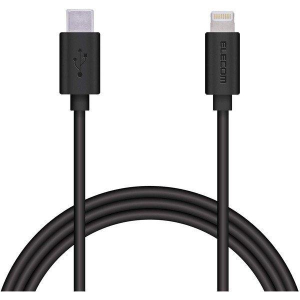 LightningP[u ELECOM GR MPA-CL10BK USB C-LightningP[u X^_[h 1.0m ubN